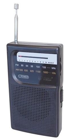 RADIO GSC VERTICAL PORTATIL AM/FM 118X28X70MM.